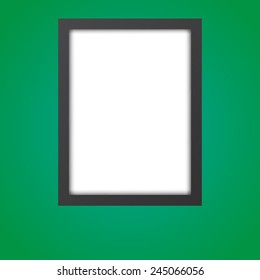 frame on a wall