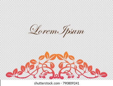 frame ornament, background ornament, classic and simple ornament. certificate frame.