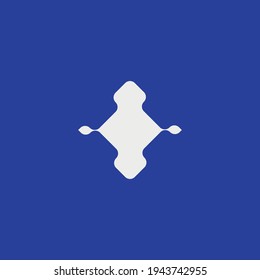 Frame ornament flat icon. Simple style text frame ornament symbol. Logo design element. T-shirt printing. eps10. Vector for sticker.