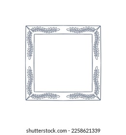frame ornament retro classic design