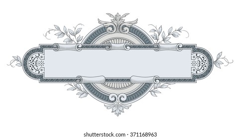 Frame Ornament vector