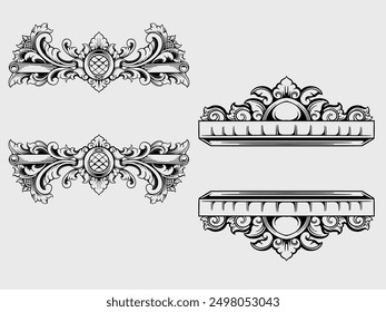 frame ornament vector illustration design