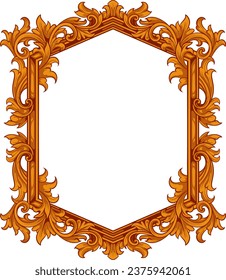 Frame ornament vintage classic element decoration