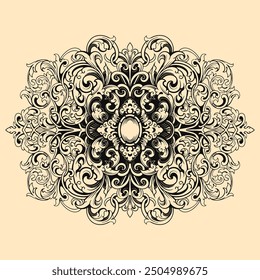 Frame ornament vintage classic element decoration