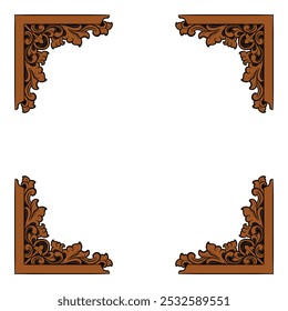 frame ornament vintage classic element decoration