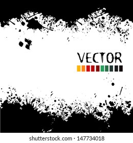 frame from paint spots