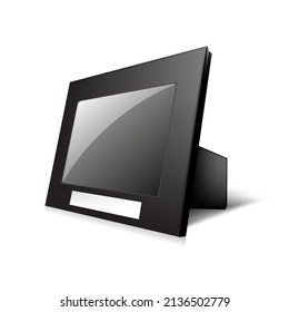 Frame picture vector illustration isolated on white background