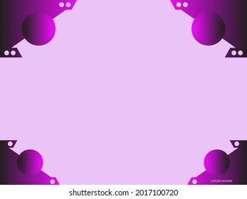 frame pink slide vector abstract