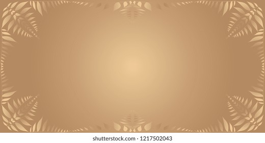Frame. Frame of plant elements. Background for your business cards and cards. Vector graphics