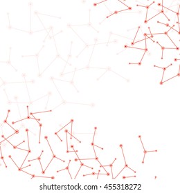 
Frame polygonal mesh background