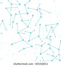 
Frame polygonal mesh background