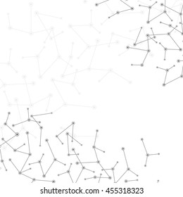 
Frame polygonal mesh background
