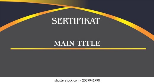 frame for print ready certificate