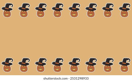 frame. pumpkin frame. a template for a Thanksgiving postcard. an empty frame. Halloween. vector. pattern. an empty center. a horror story.