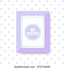 frame purple