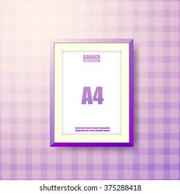 frame purple