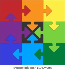 frame, puzzle, order