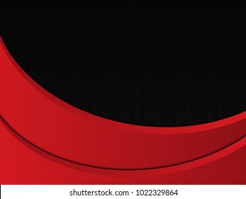 frame red curve deep overlap red dimension background layout concept