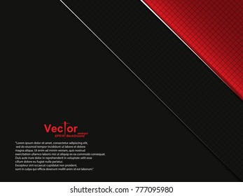 frame red grey triangle grid layout abstract concept art background