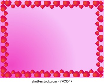 Frame from the red hearts