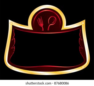 Marco para el restaurante