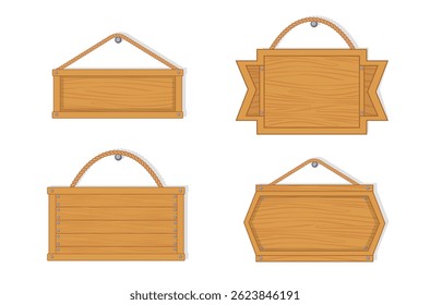 Frame retro banner textured board plank signpost rustic restaurant object aged wooden crumpled page dirt design illustration nail realistic antique grunge empty sheet old fence style