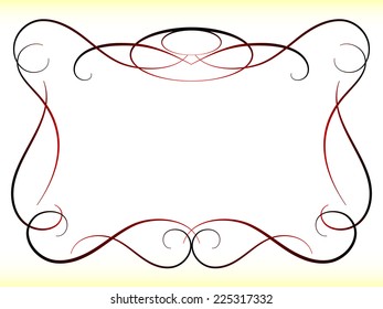 frame retro, vector illustration