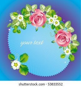 Frame rose pink