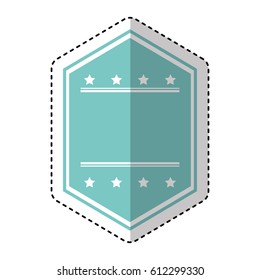 frame seal isolated icon