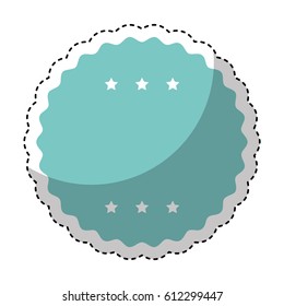 frame seal isolated icon