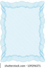 Frame for secured documents, diploma