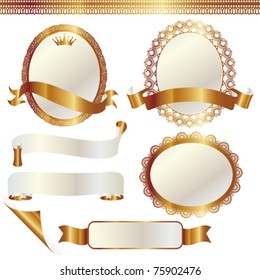 frame set gold