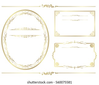 frame set Vector
