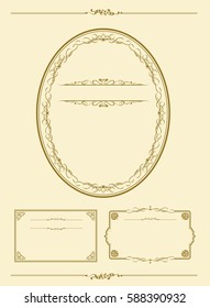 frame set Vector
