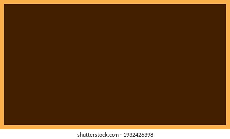 Frame shape background with coffee colour.