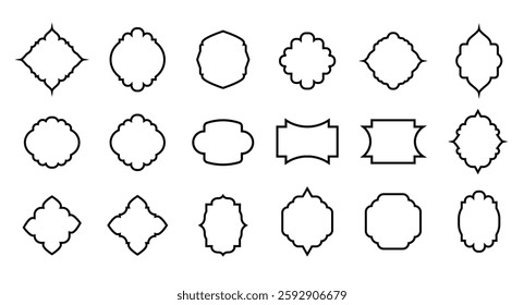 Frame Shape outline package collection