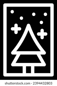icono de línea de vector único