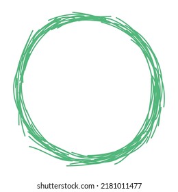 Frame sketch. Hand drawn vector illustration. Pen or marker doodle