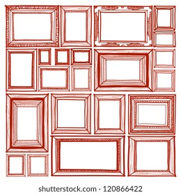 Frame sketchbook : vector style