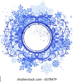 frame & snowflakes
