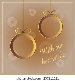Frame with sphere