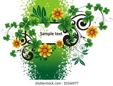 frame for St. Patrick's Day