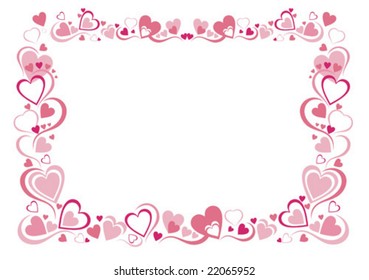 frame for st. Valentines day