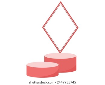 Frame Stage Empty Podium Product