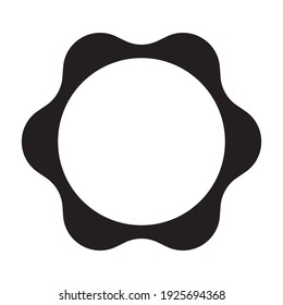 frame for a stamp lettering or logo. background for discount posts.