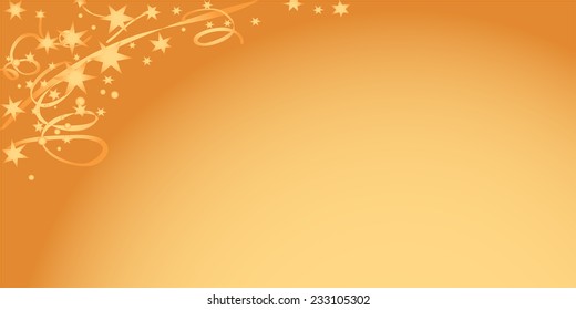 Frame with stars under the text