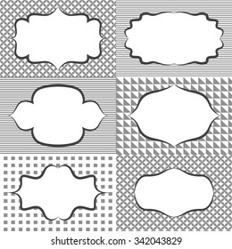 Set Comic Style Speech Bubbles Original Stock Vector (Royalty Free ...