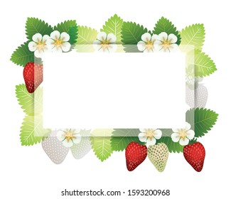 イチゴ フレーム の画像 写真素材 ベクター画像 Shutterstock