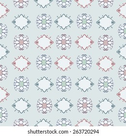 Frame style Ornament elements background pattern for wallpaper and decoration .