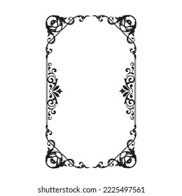 Frame, in the style of an ornament, Vector illustration eps 10, Art.	